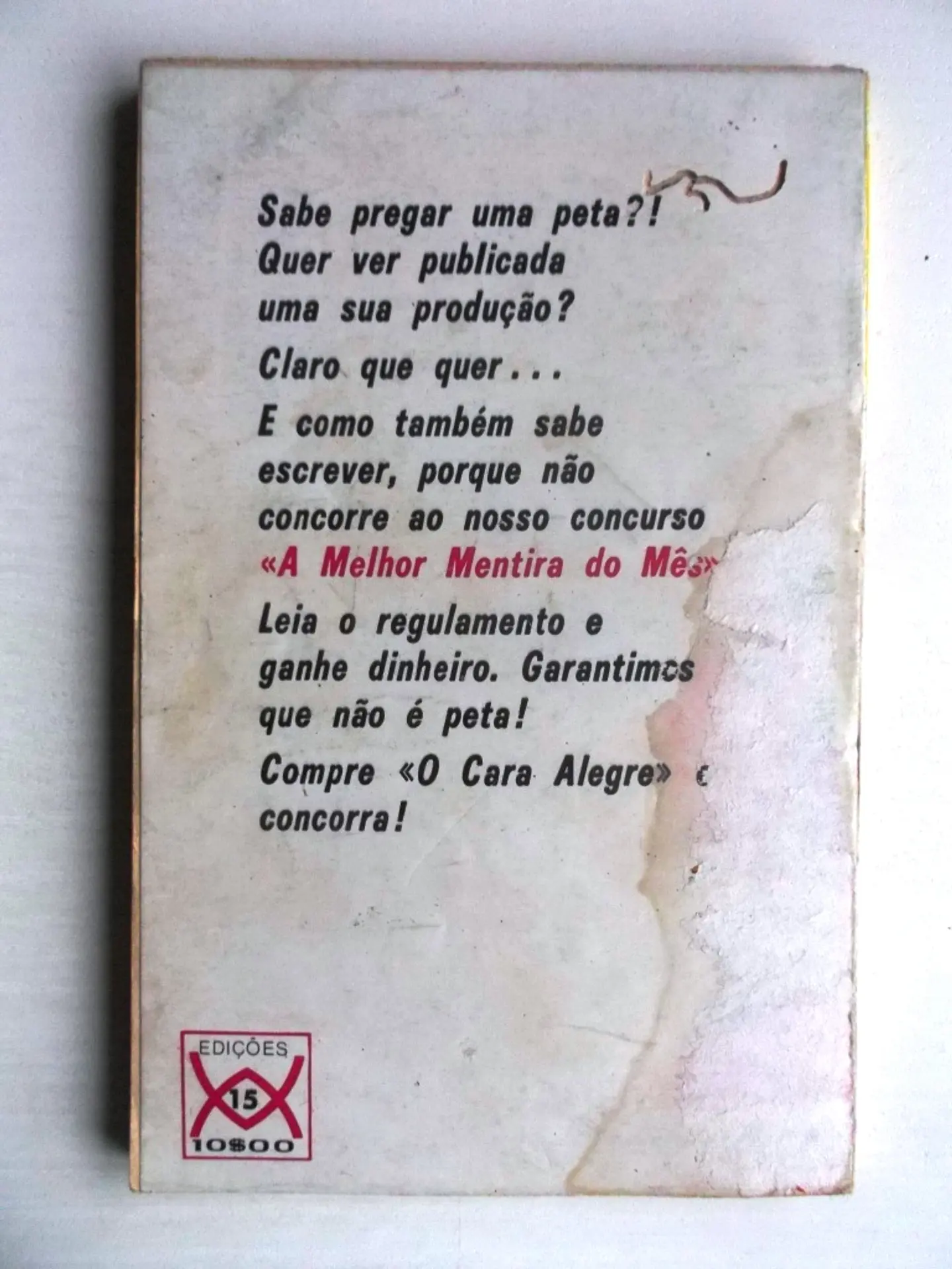 Cara Alegre 15 3