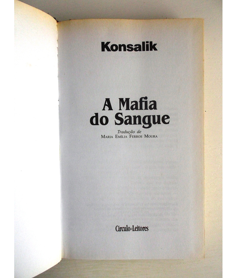 A Máfia do Sangue - Konsalik