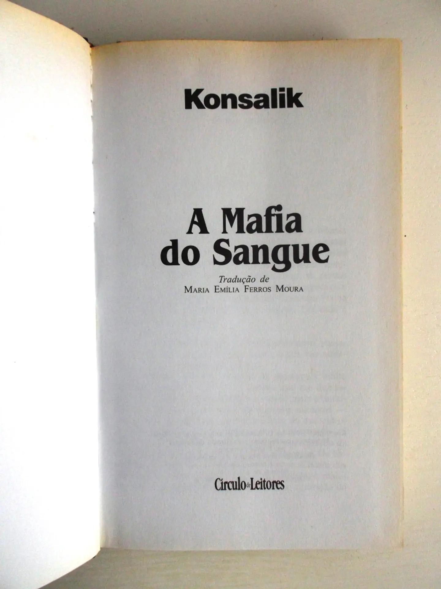 A Máfia do Sangue - Konsalik 4