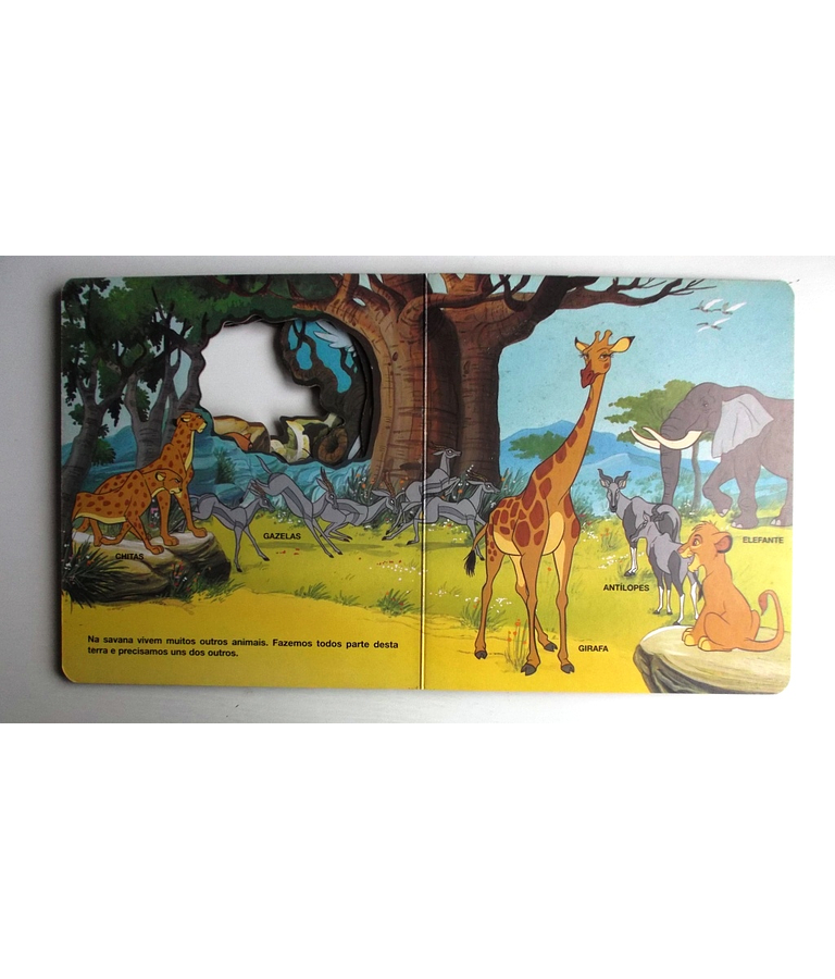 Vem conhecer a Savana com o Rei Leão