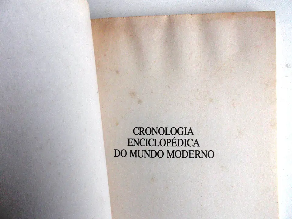Cronologia Enciclopédica do Mundo Moderno 1763/1989 - Índice 4