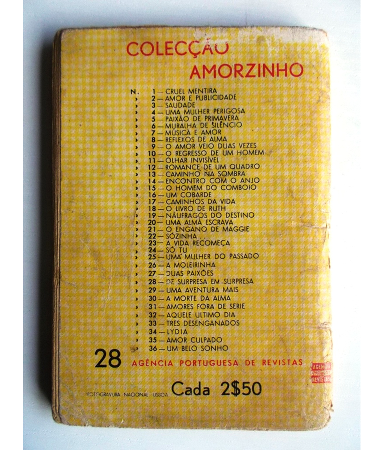 Colecção amorzinho 028