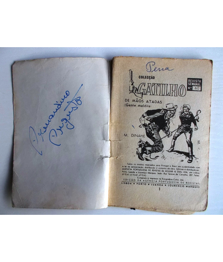 Colecção Gatilho 060