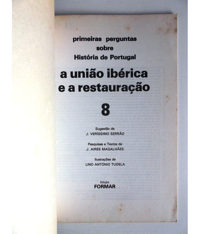 A União Ibérica e a restauração