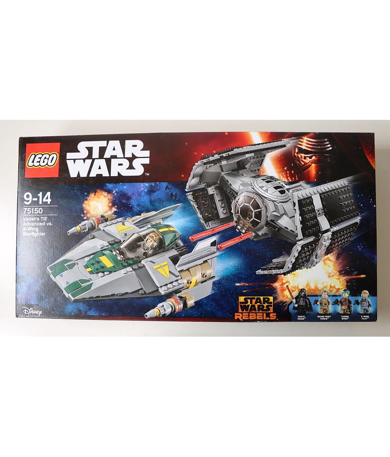 75150 Vader's TIE Advanced vs. A-Wing Starfighter