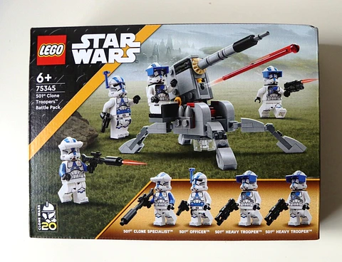 75345 501st Clone Troopers Battle Pack