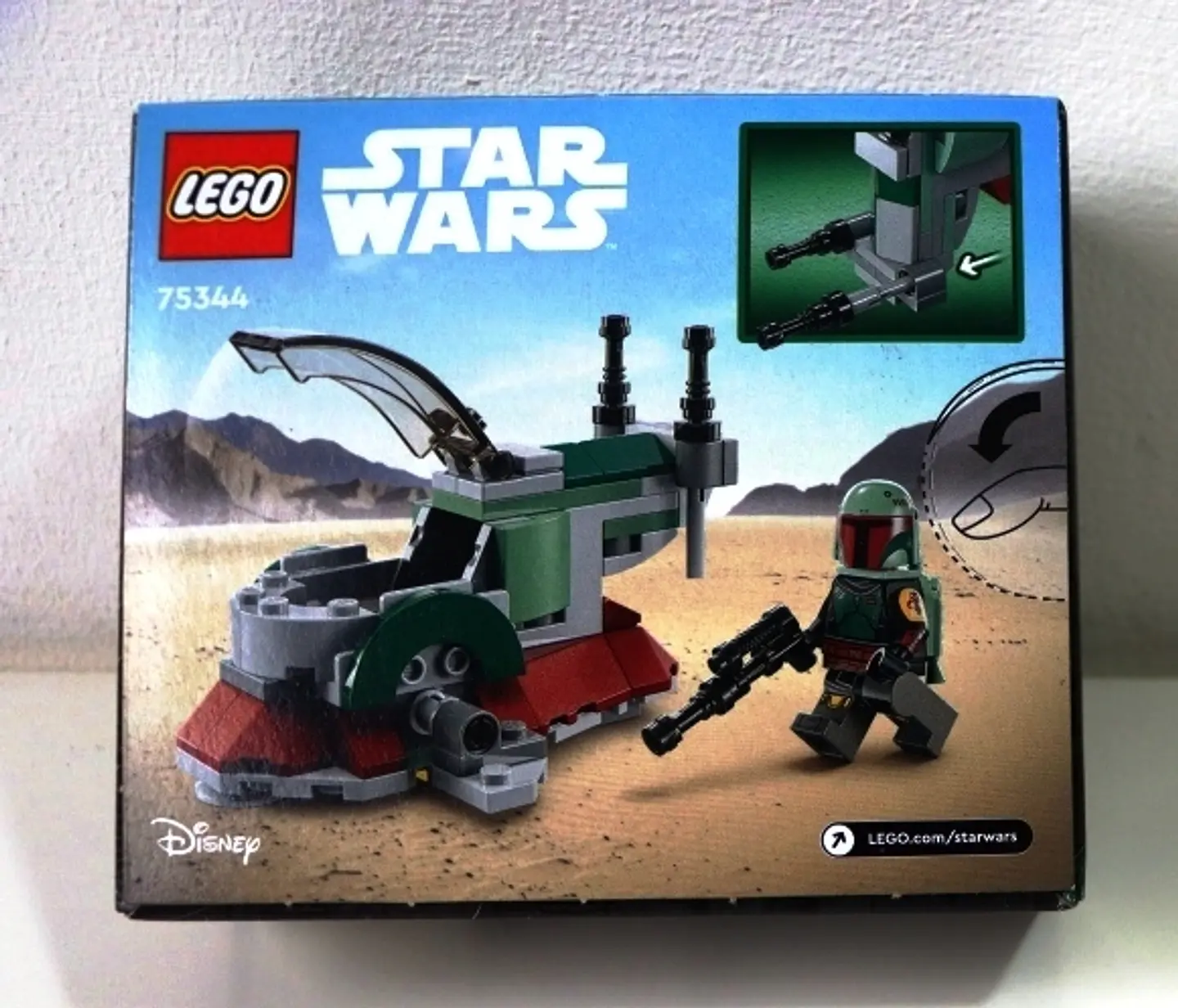 75344 Boba Fett's Starship Microfighter {Slave I} 2
