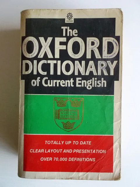 The Oxford Dictionary of Current English