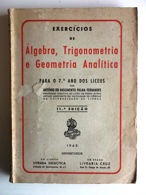 Exercícios de Álgebra, Trigonometria e Geografia Analítica
