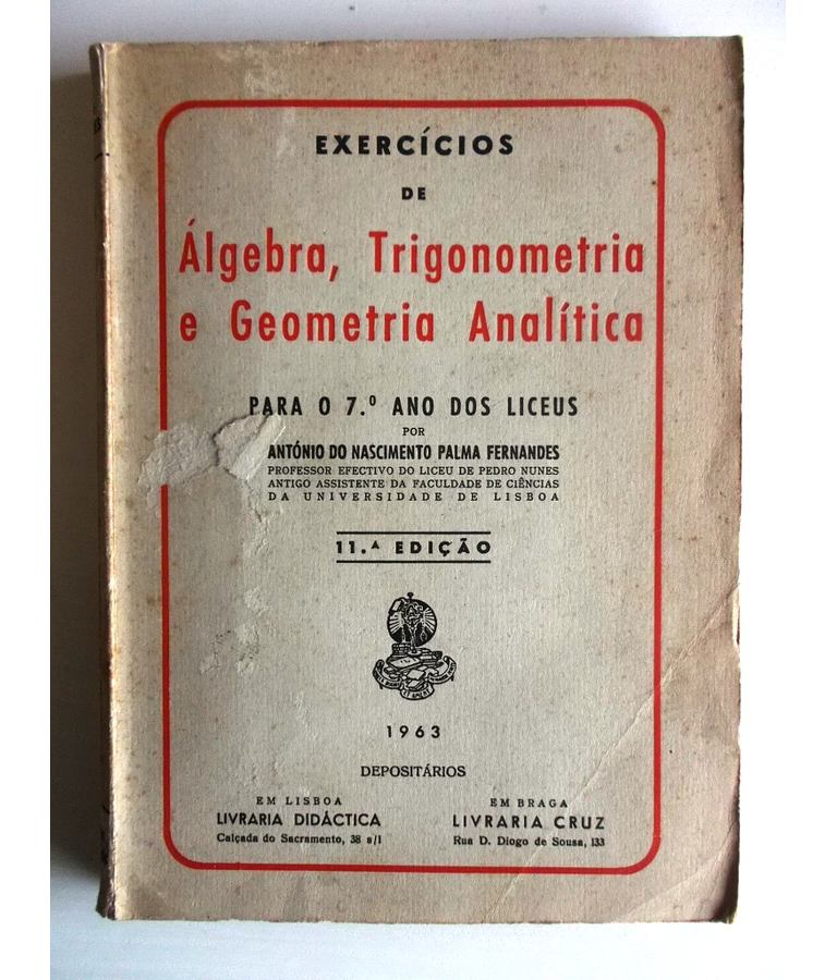 Exercícios de Álgebra, Trigonometria e Geografia Analítica