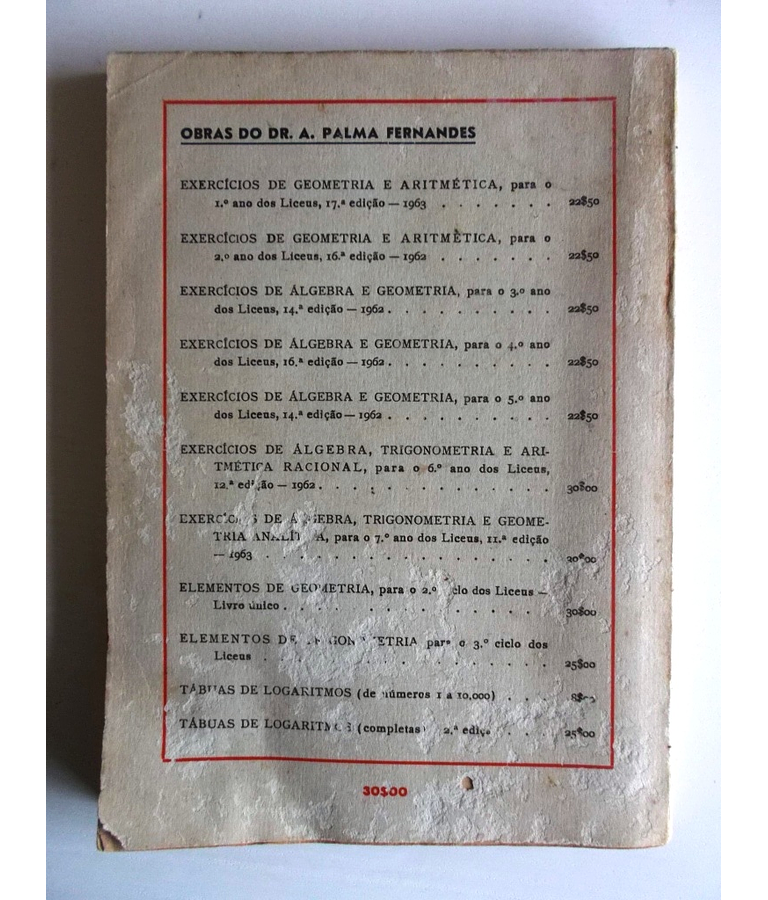 Exercícios de Álgebra, Trigonometria e Geografia Analítica