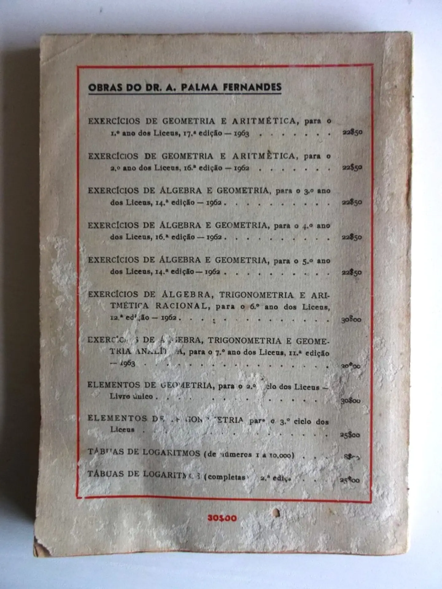 Exercícios de Álgebra, Trigonometria e Geografia Analítica 3