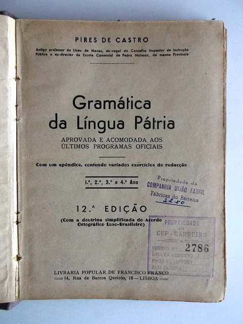 Gramatica da Língua Portuguesa
