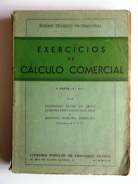 Exercícios de Calculo Comercial