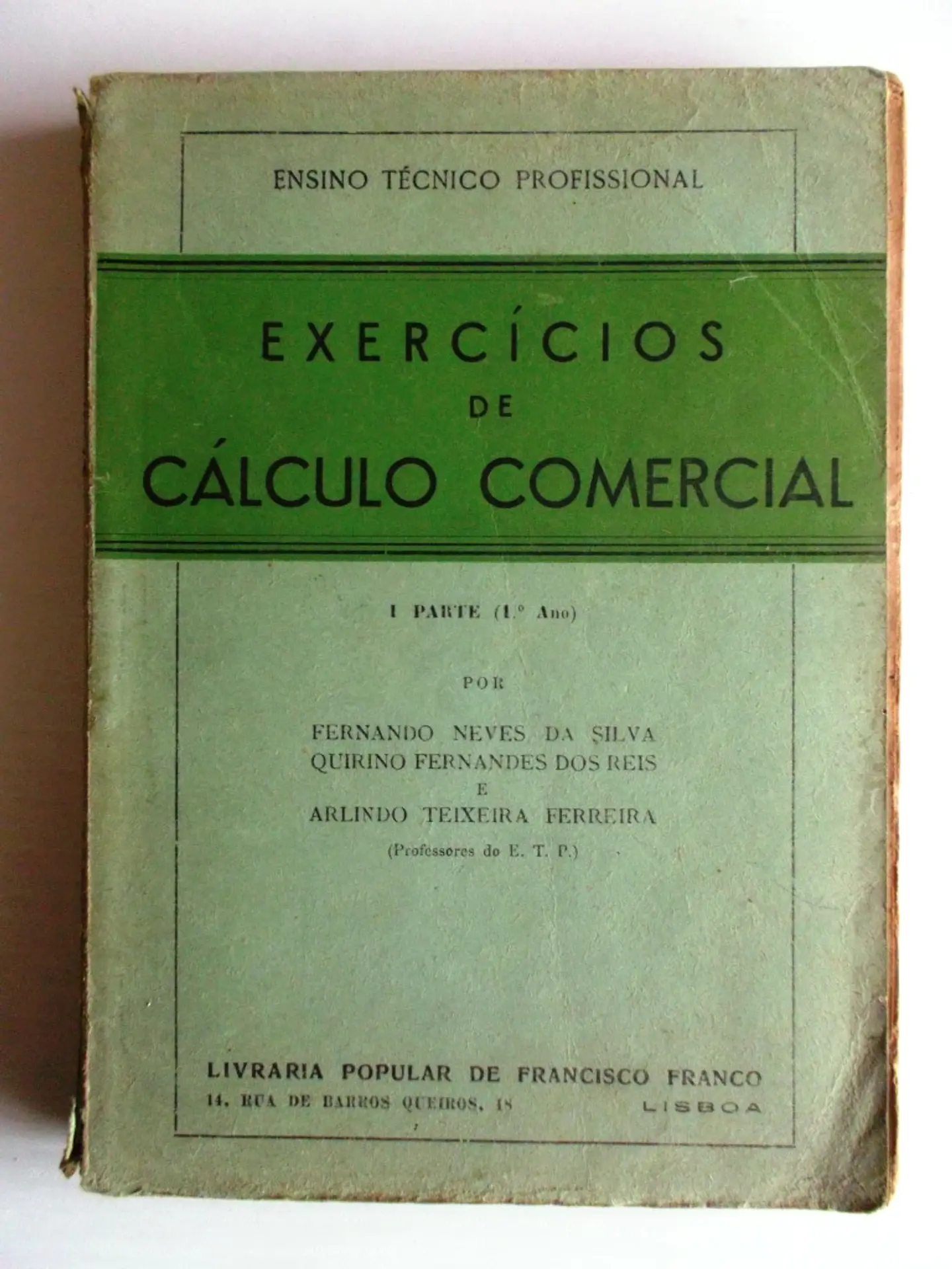 Exercícios de Calculo Comercial 1