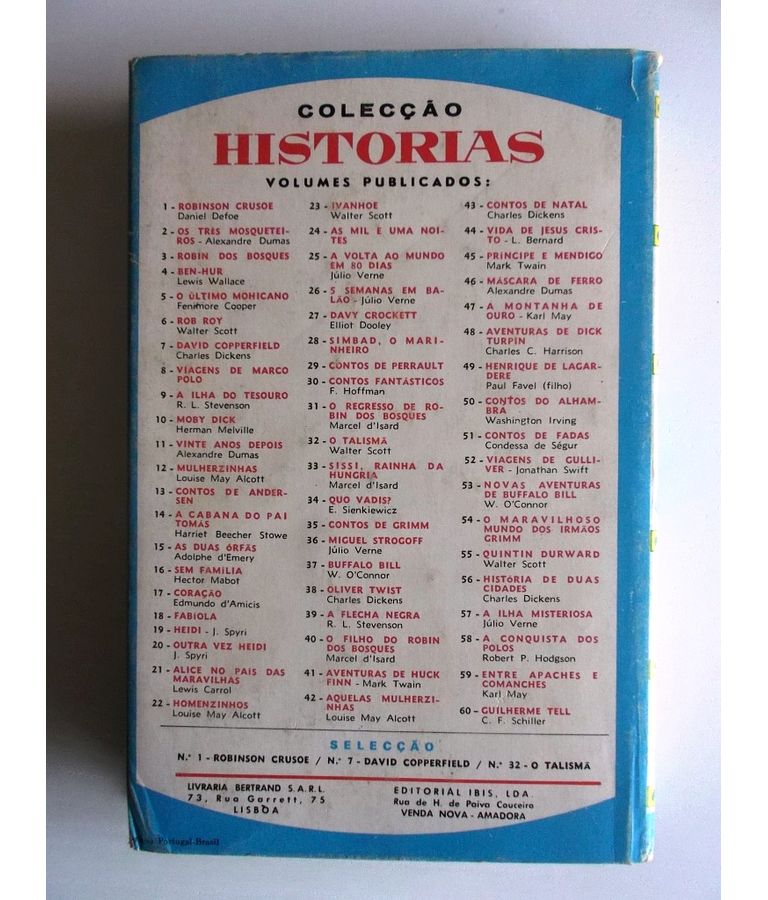 Colecção Historias 32 - O Talismã