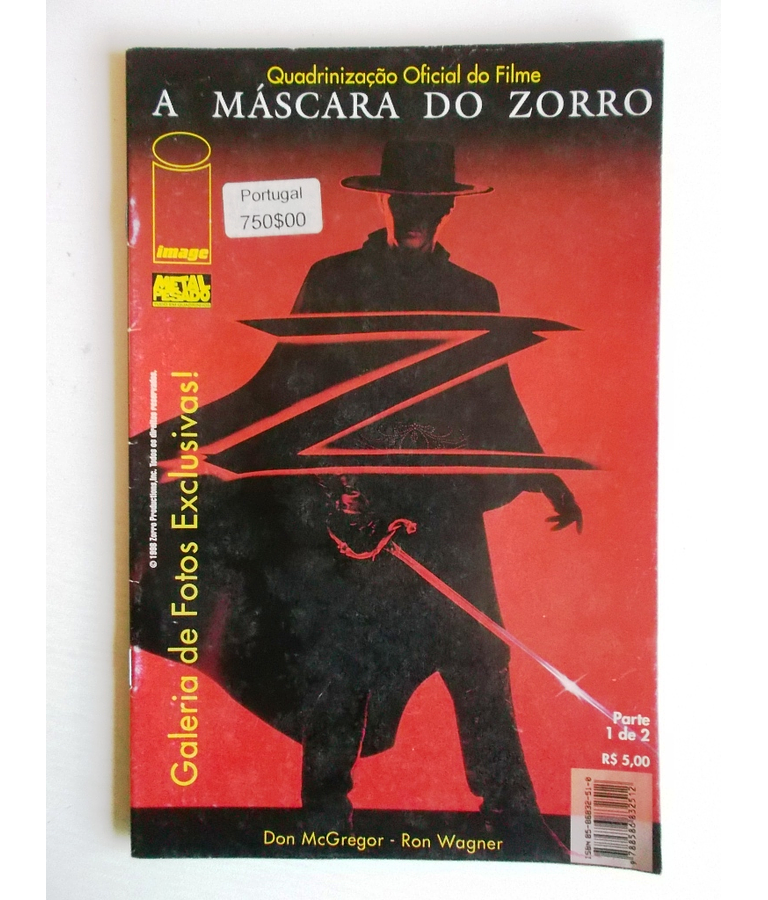 A Mascara do Zorro 1 de 2