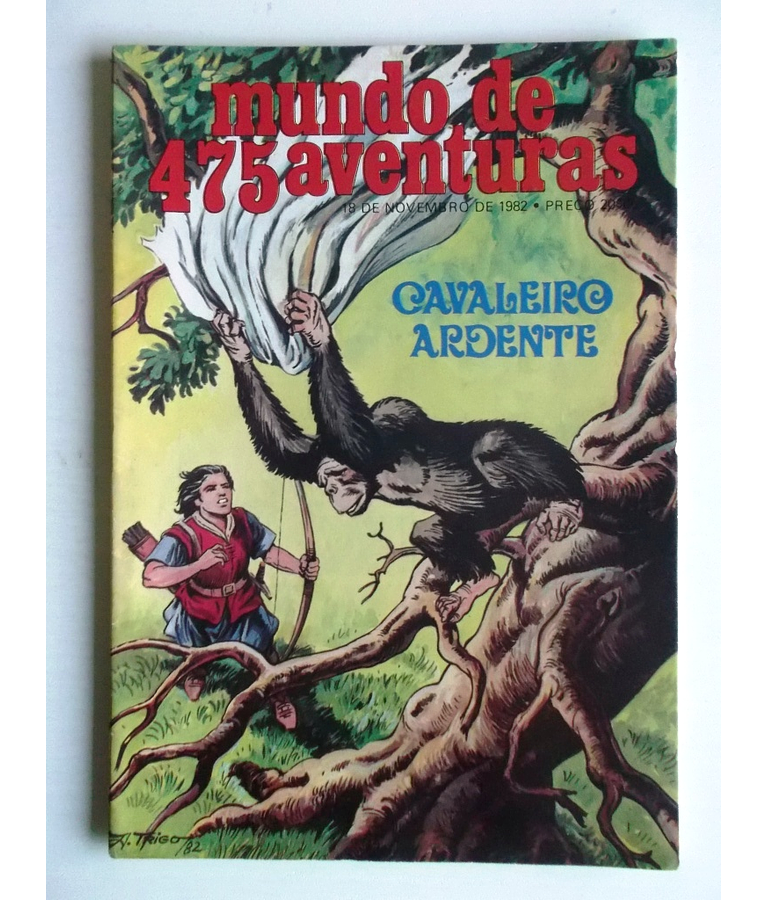 Mundo de Aventuras 475 - Cavaleiro Ardente