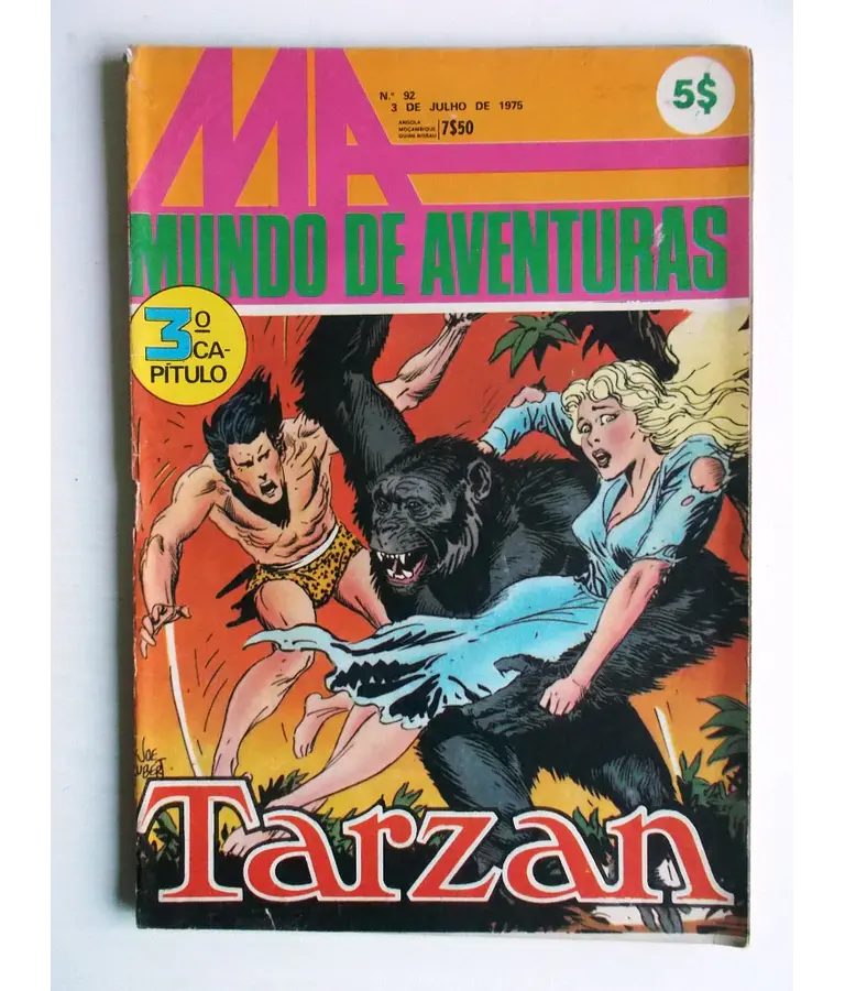 Mundo de Aventuras 092 - Tarzan