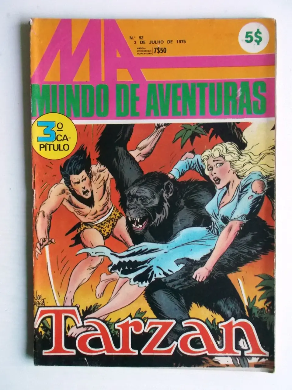 Mundo de Aventuras 092 - Tarzan 1