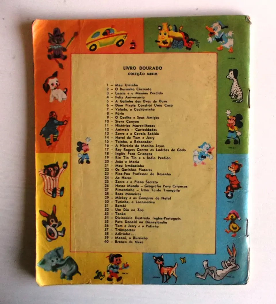 Livro Dourado - Coleção Mirim 40 2