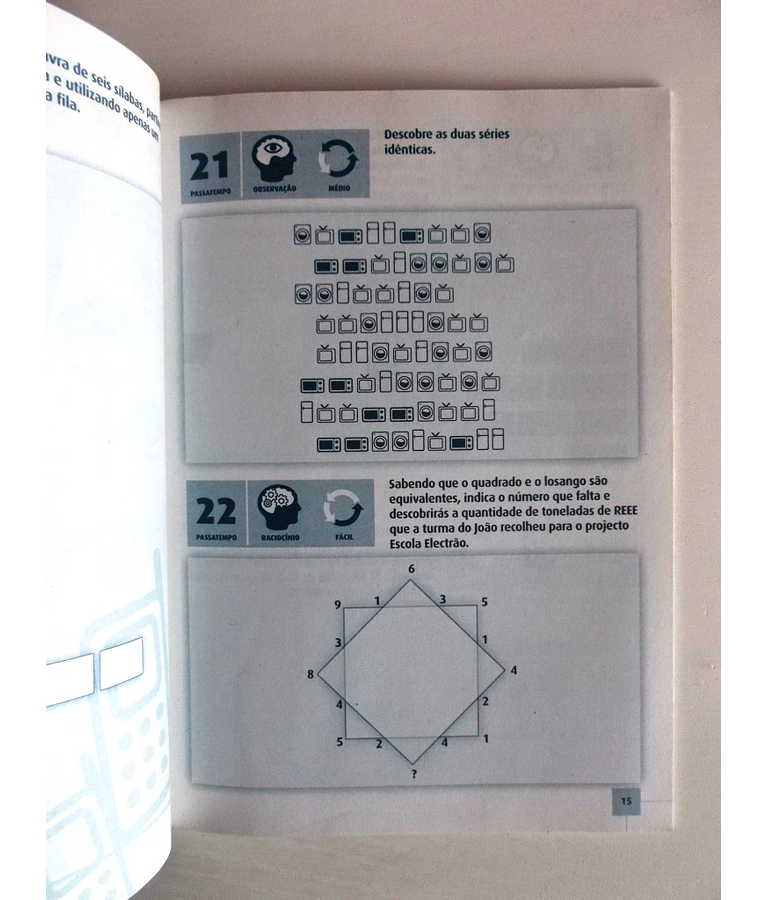 Livro de Passatempos