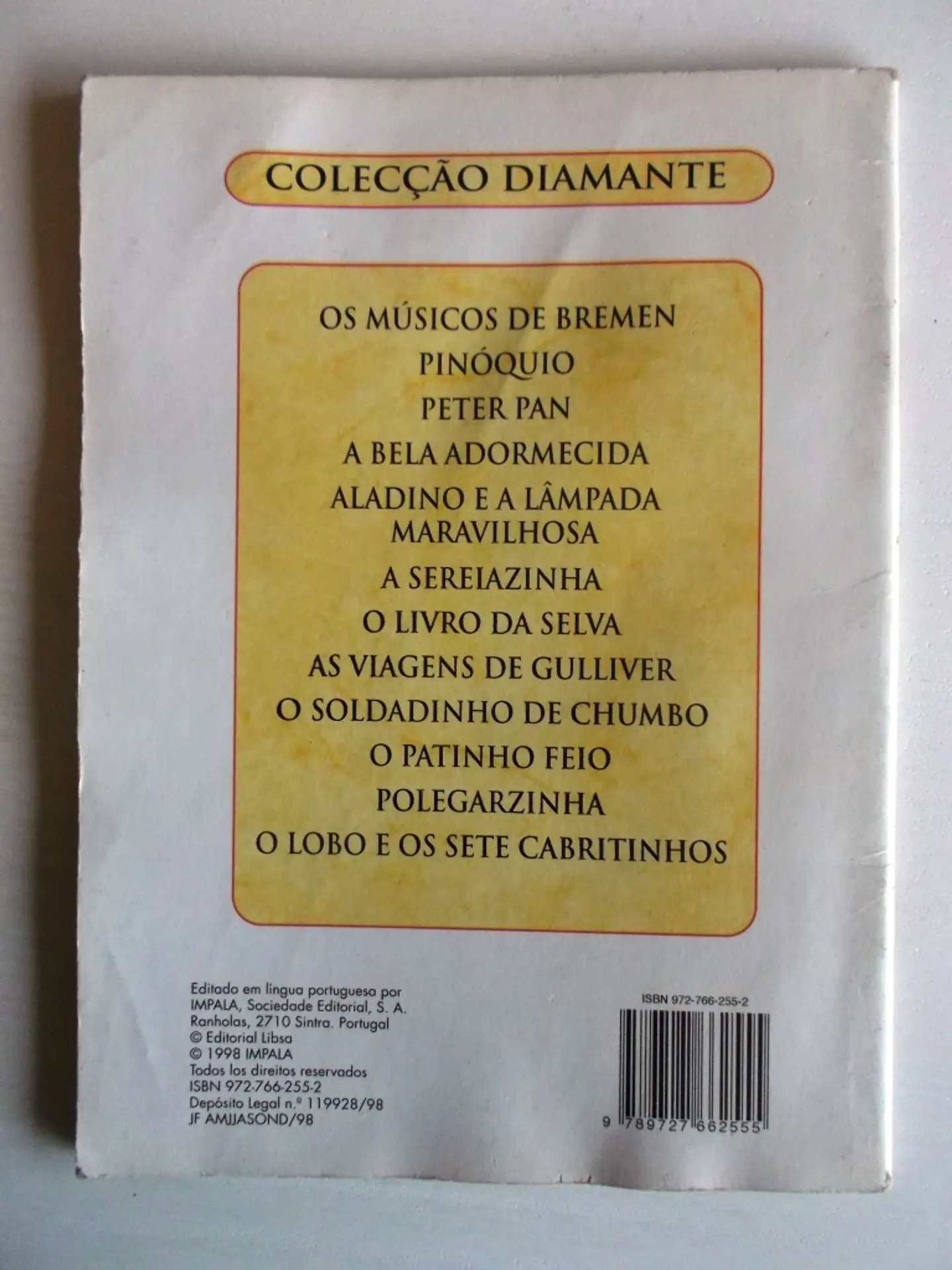 Colecção Diamante - O Patinho feio 3