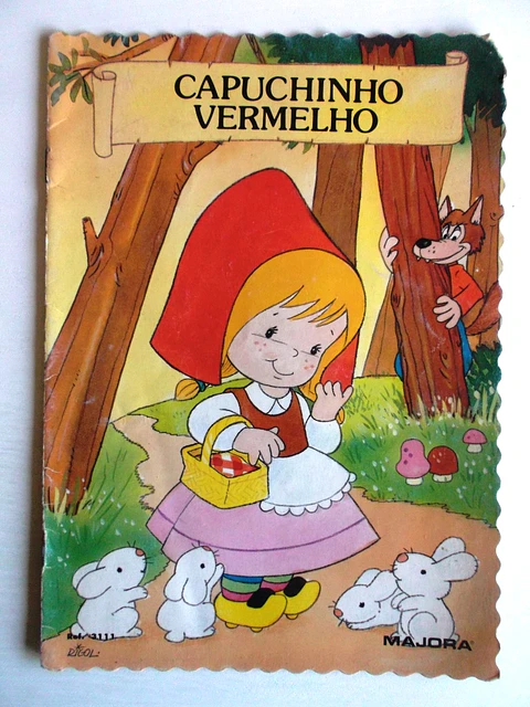 Livrinho recortado - Capuchinho Vermelho