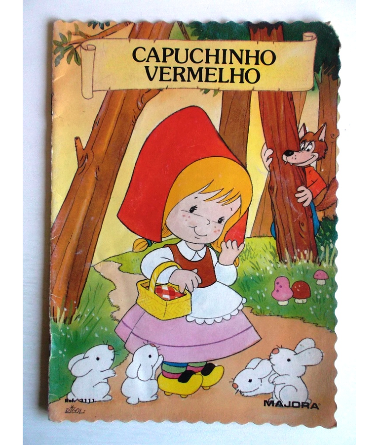 Livrinho recortado - Capuchinho Vermelho