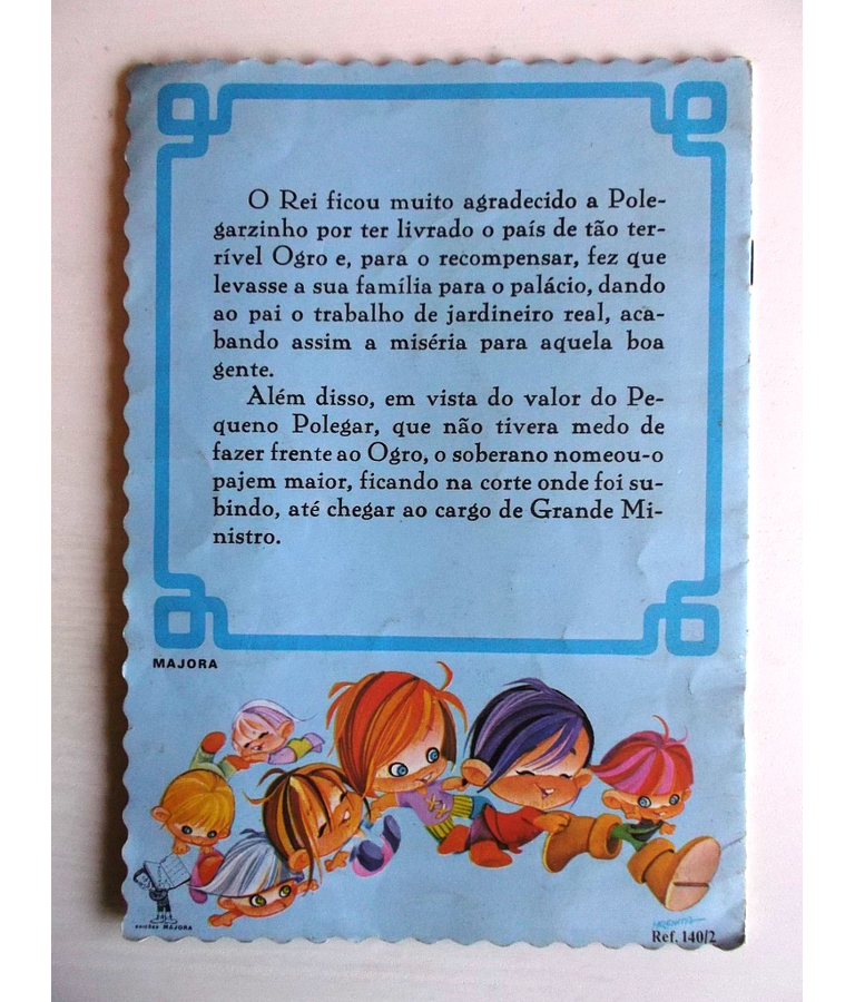 Livrinho recortado - O Pequeno Polegar