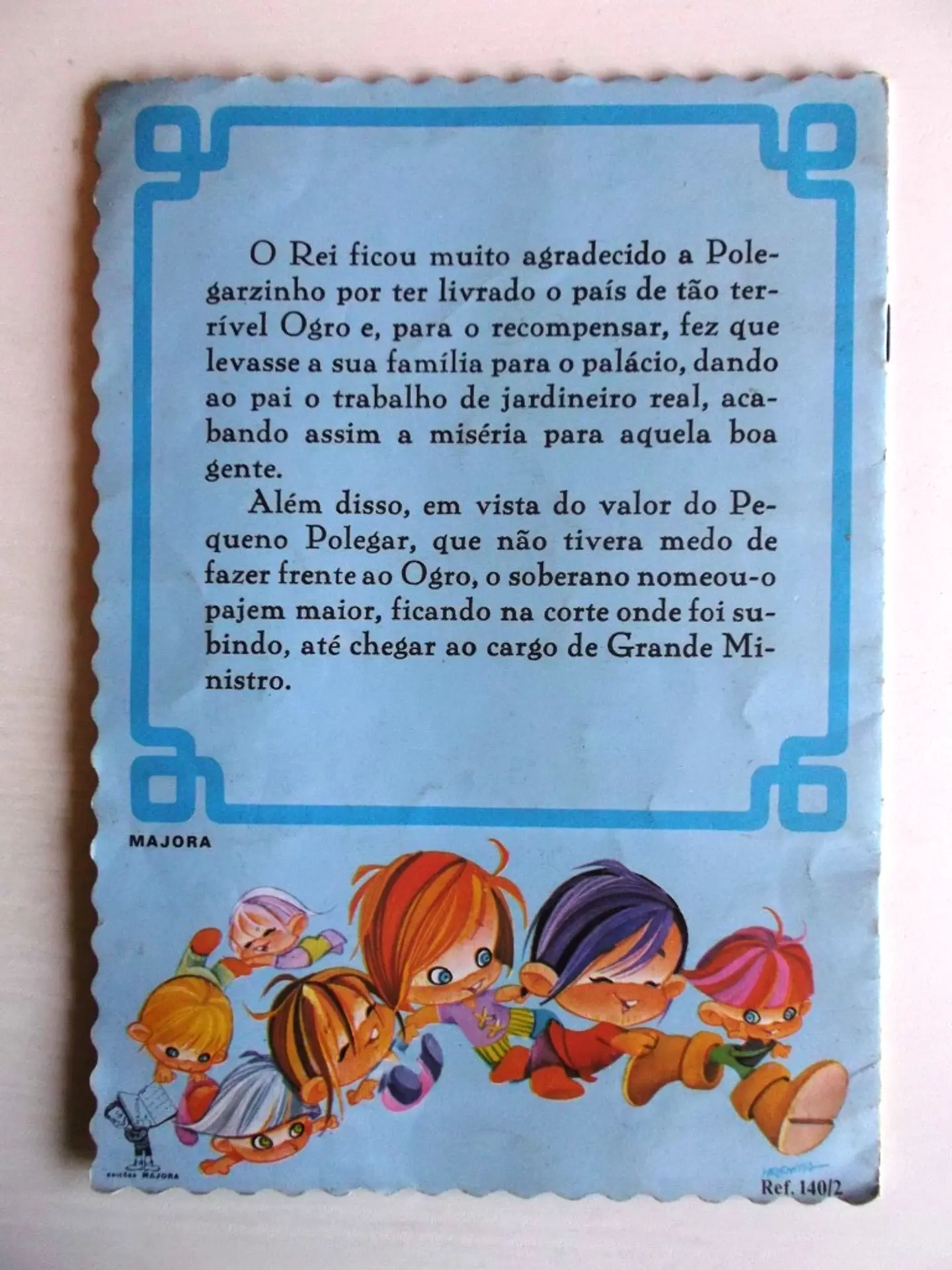 Livrinho recortado - O Pequeno Polegar 3