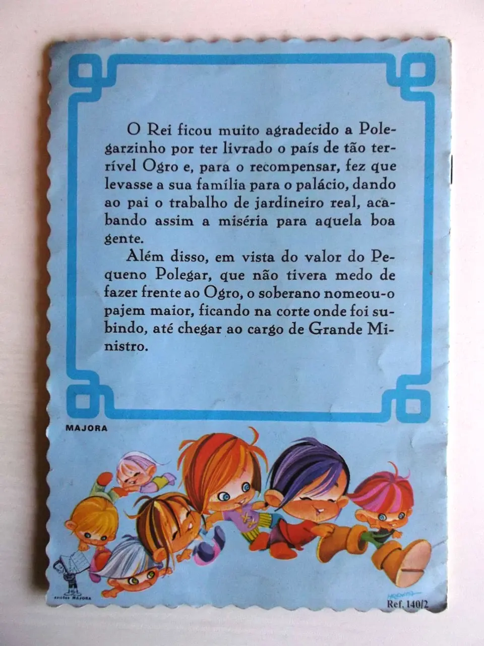 Livrinho recortado - O Pequeno Polegar 3