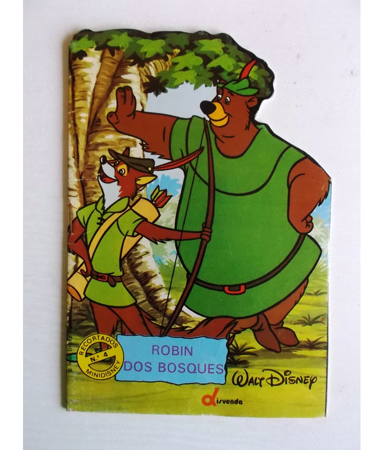 Recortados Mini Disney 4 - Robin dos Bosques