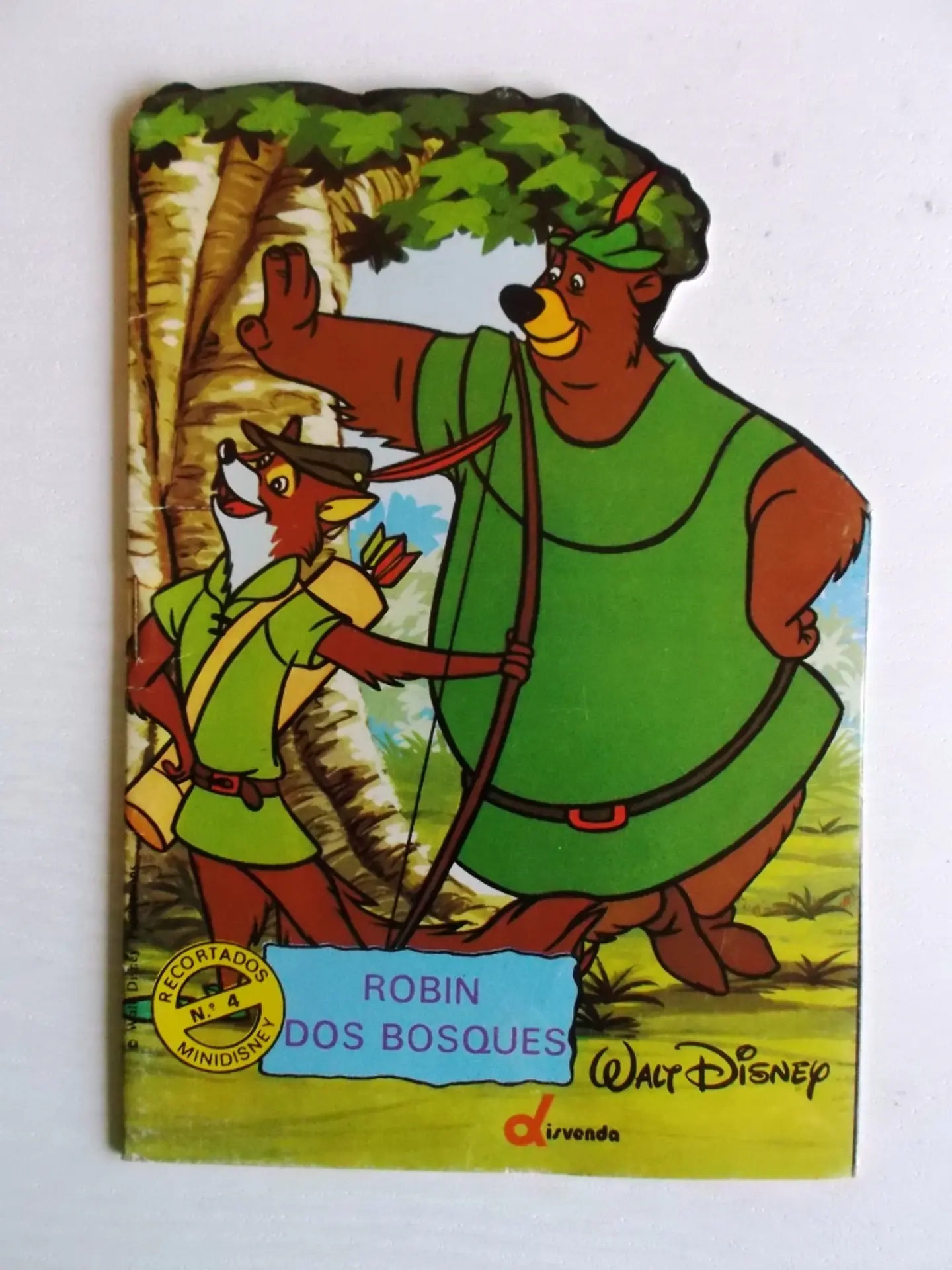 Recortados Mini Disney 4 - Robin dos Bosques 1