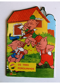 Recortados Mini Disney 3 - Os Três Porquinhos