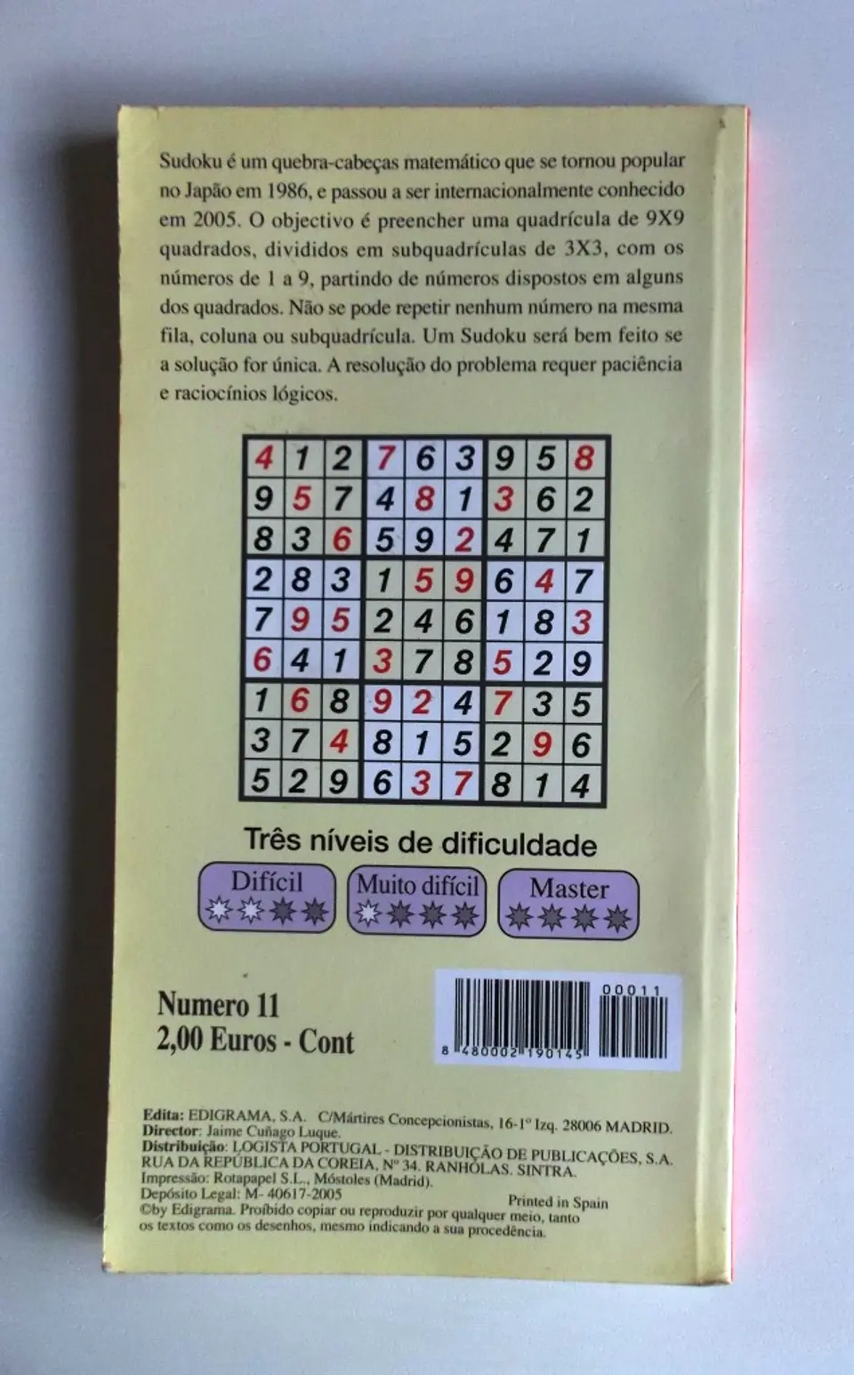 Sudoku Master Internacional 2