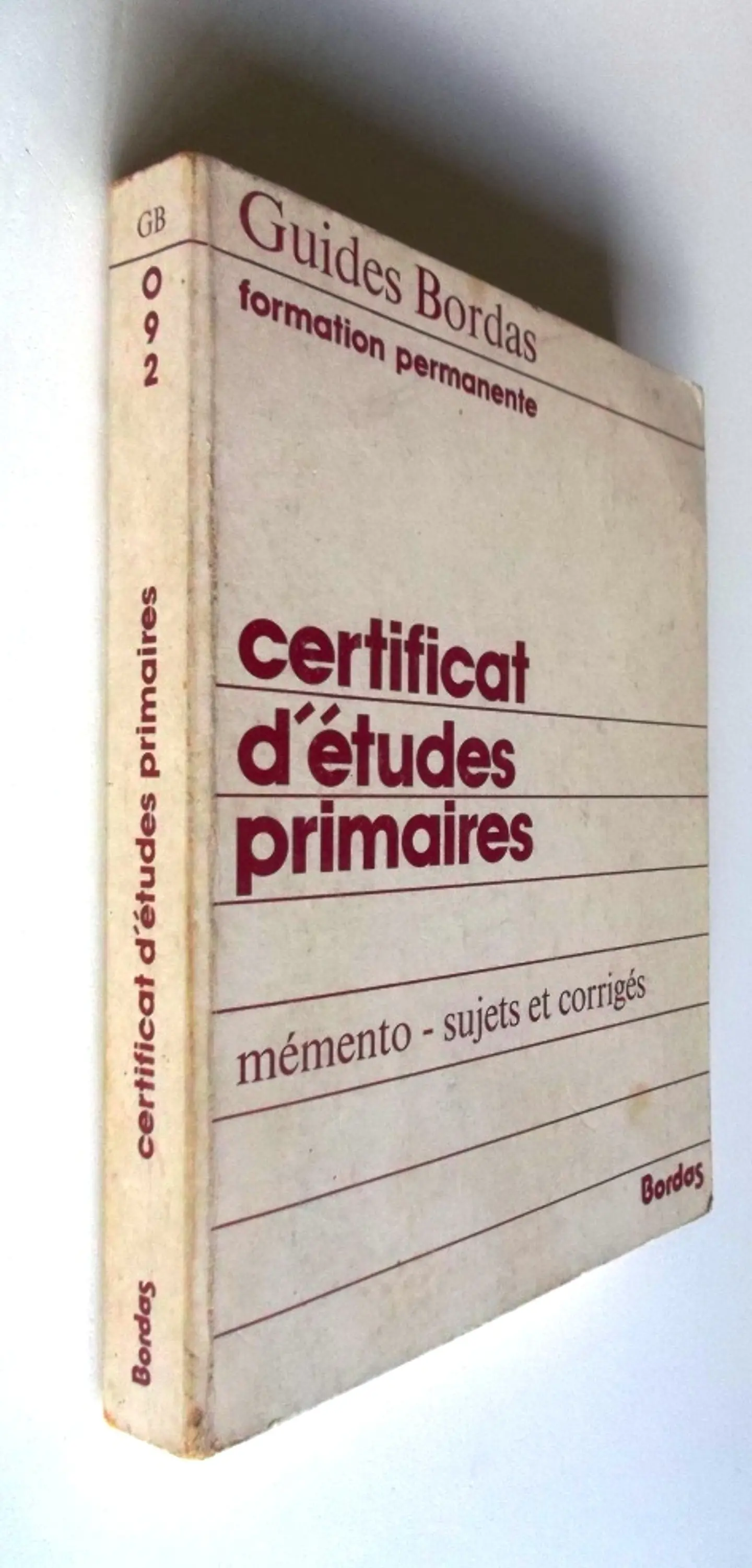 Certificat D´etudes Primaires 2