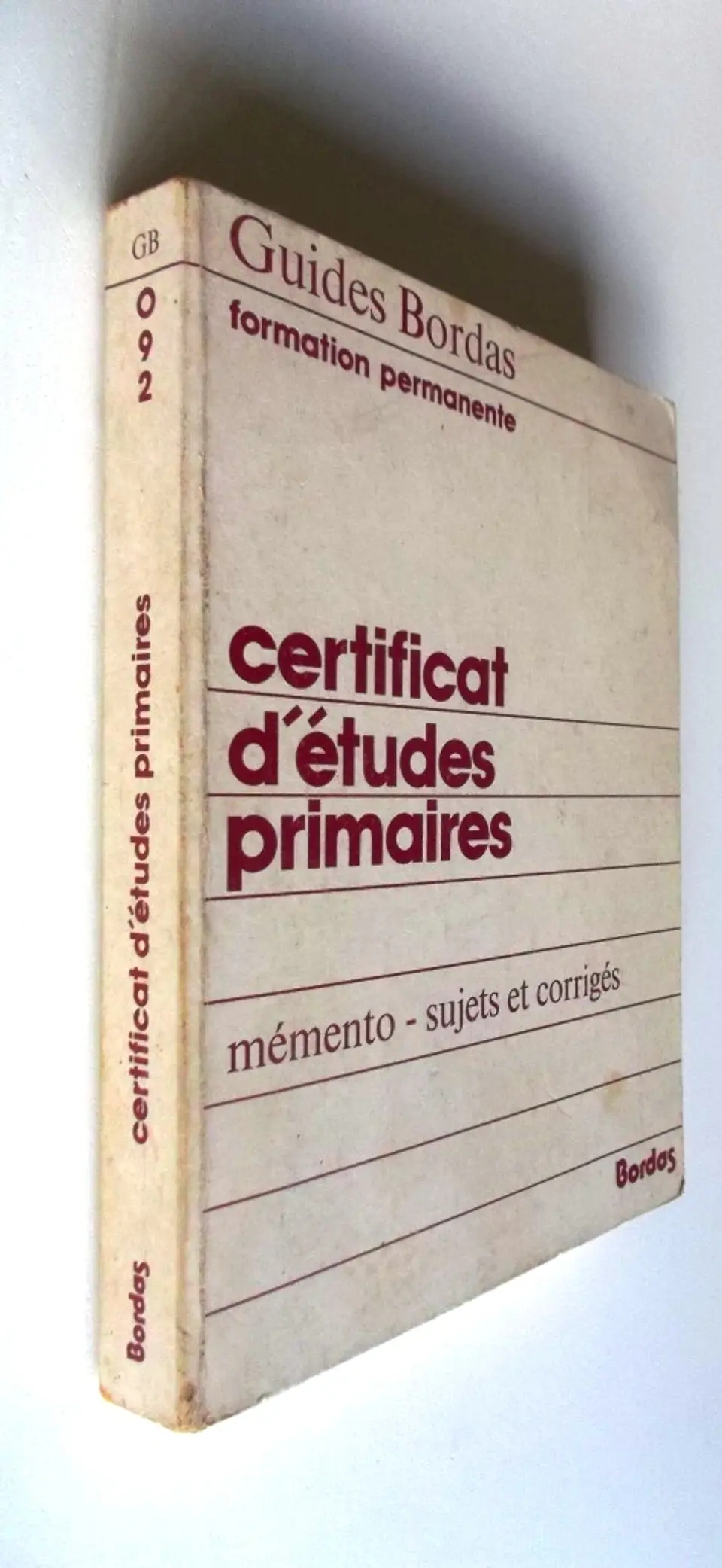 Certificat D´etudes Primaires 2