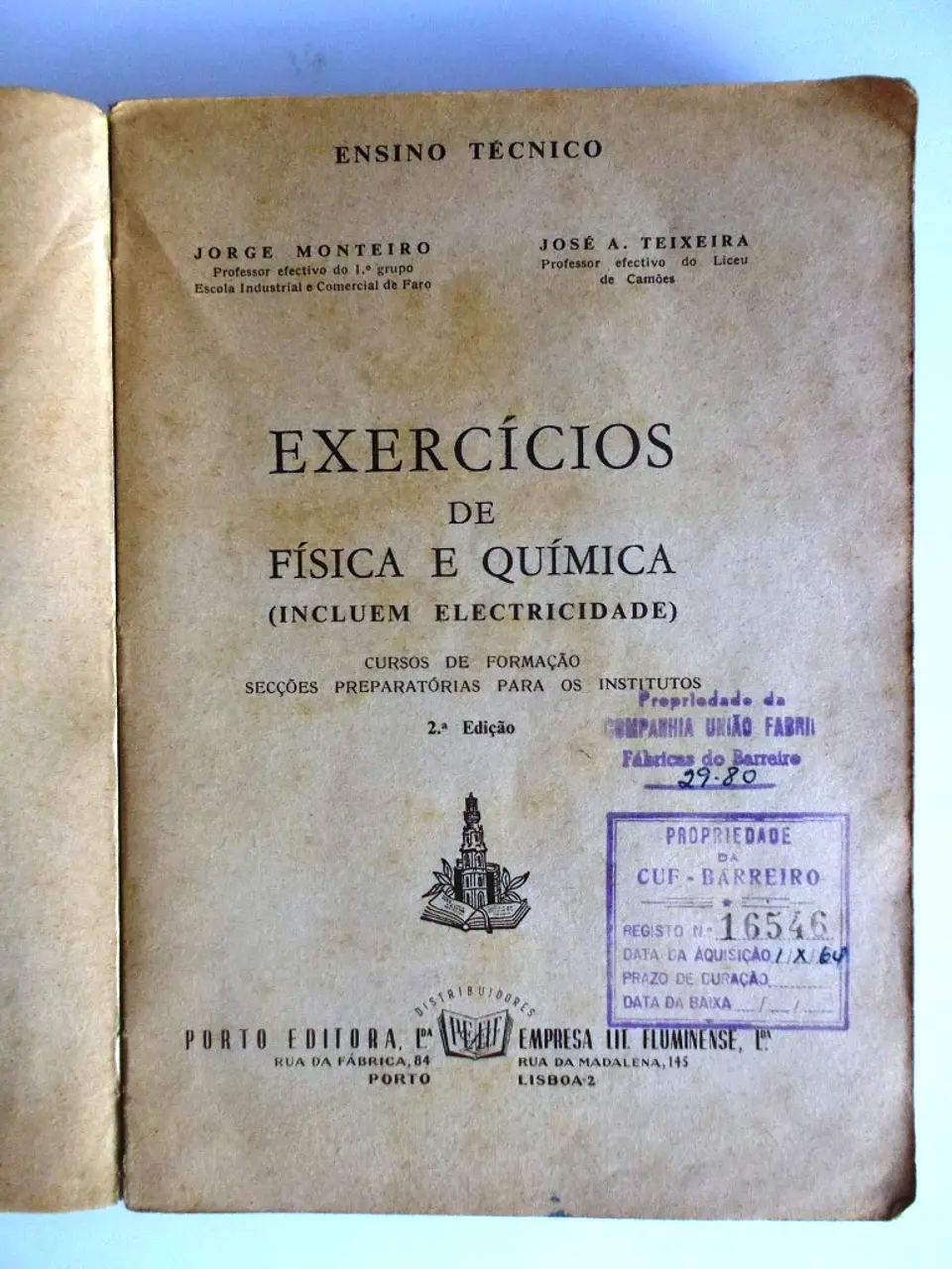 Exercícios de Física e Química 4