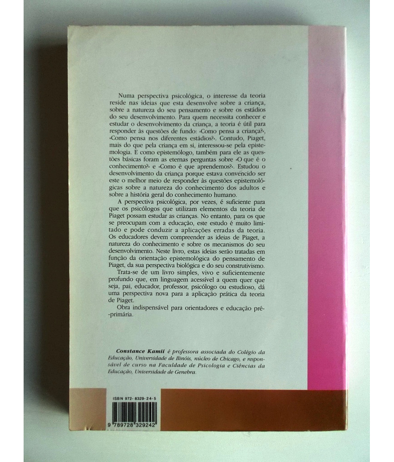 A Teoria de Piaget e a Educação Pré-Escolar