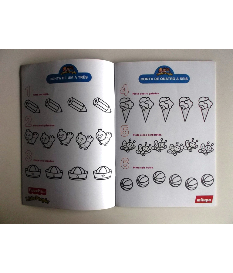 Fisher-Price - Little People - Livro de actividades