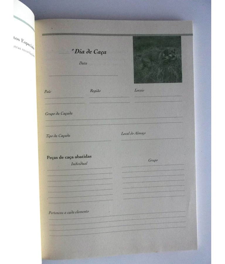 O meu livro de caça