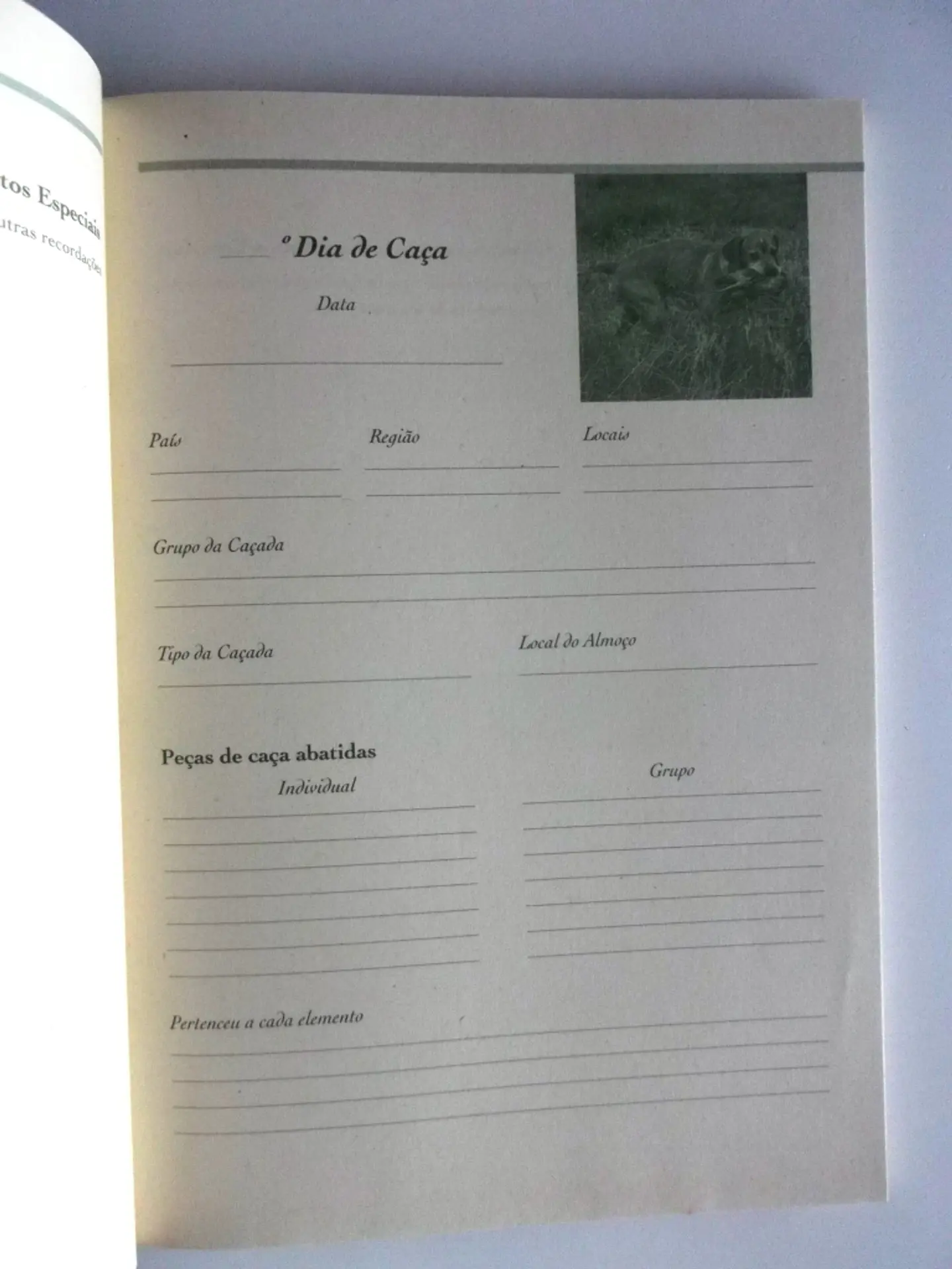 My hunting book 7
