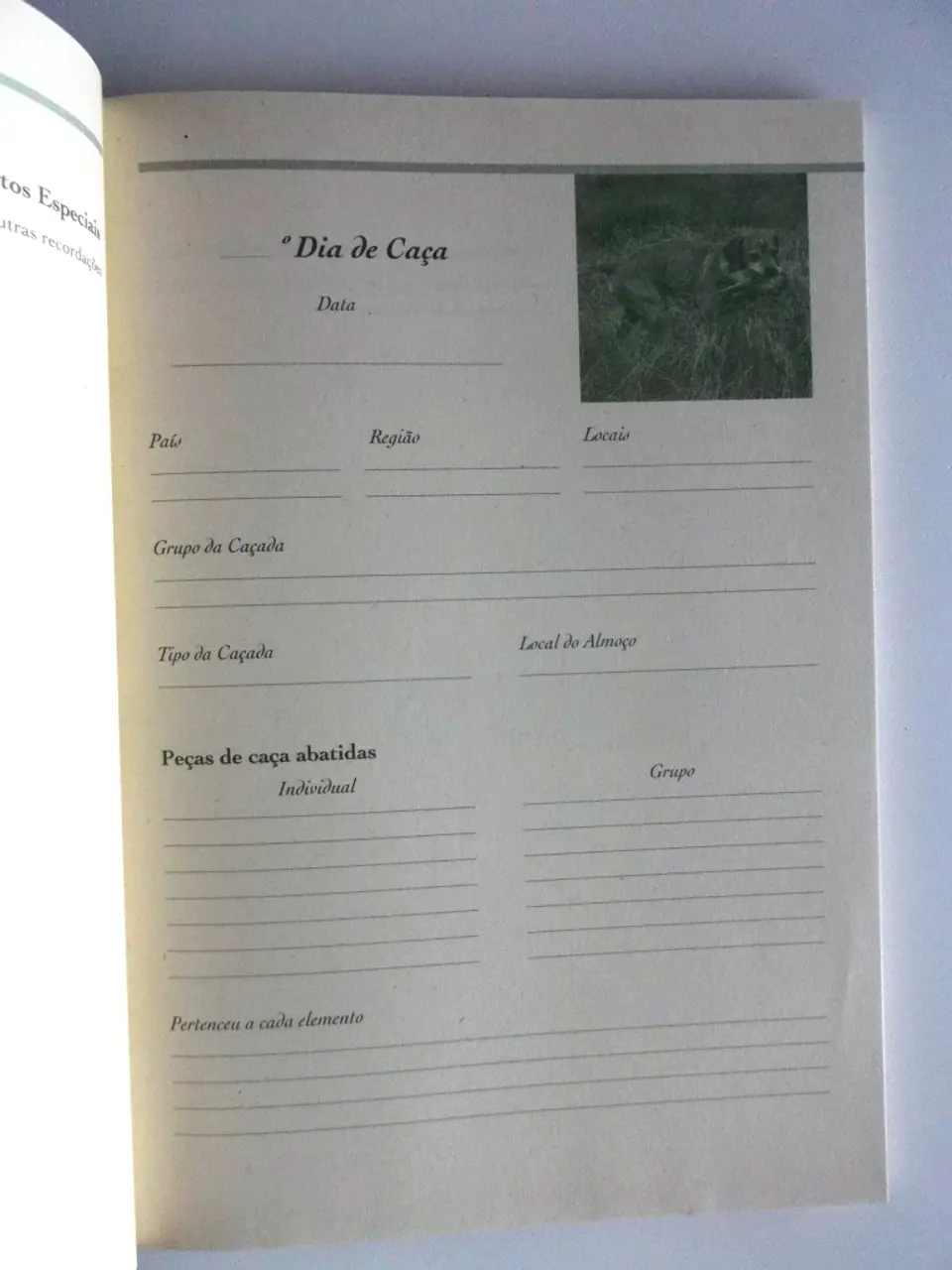 My hunting book 7
