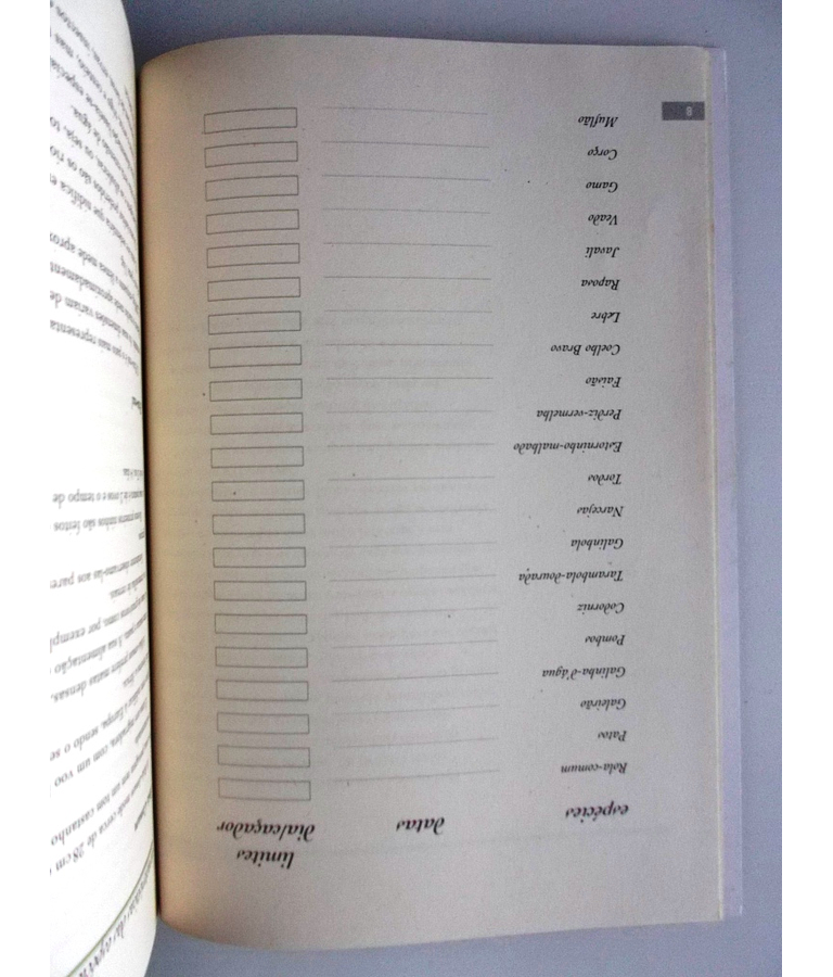 O meu livro de caça