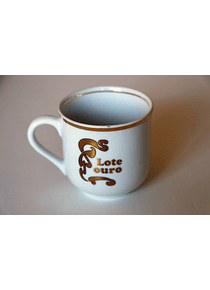 Chávena 03 + pires - Lote ouro