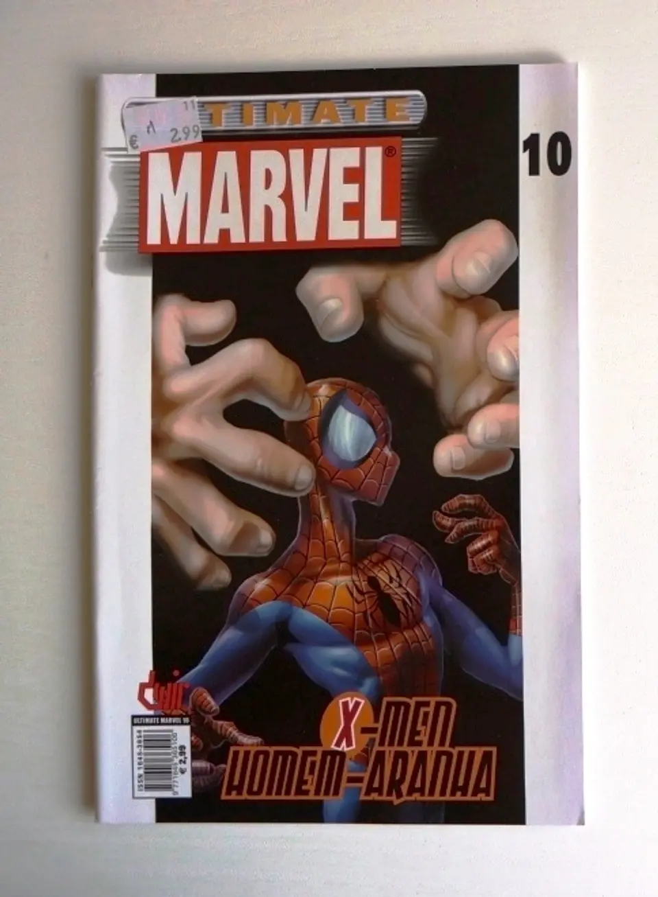 Ultimate Marvel 10 - X-Mem / Homem Aranha | Marvel Comics Portugal   1