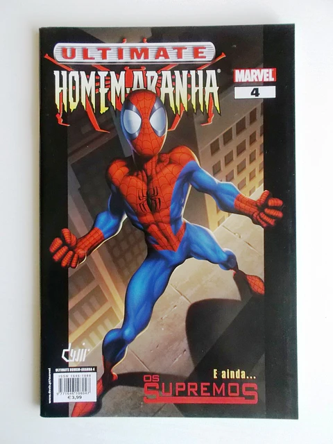 Ultimate Homem Aranha 04 - Homem Aranha / Os Supremos / X-Men | Marvel Comics Portugal 
