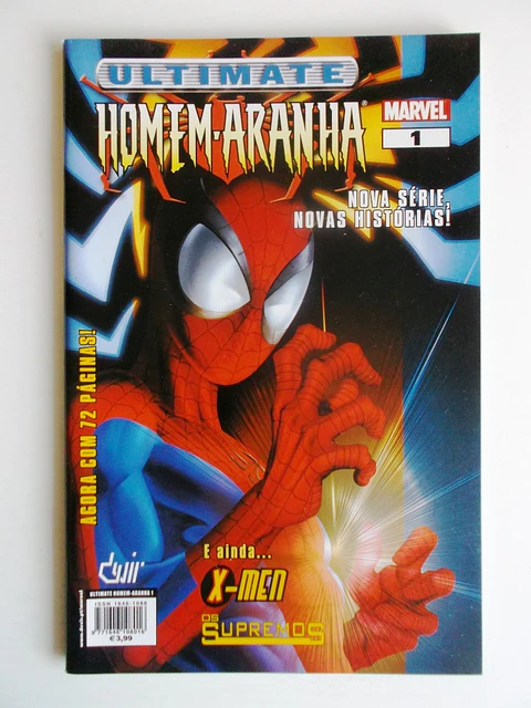 Ultimate Homem Aranha 01 - Homem Aranha / X-Men / Os Supremos | Marvel Comics Portugal
