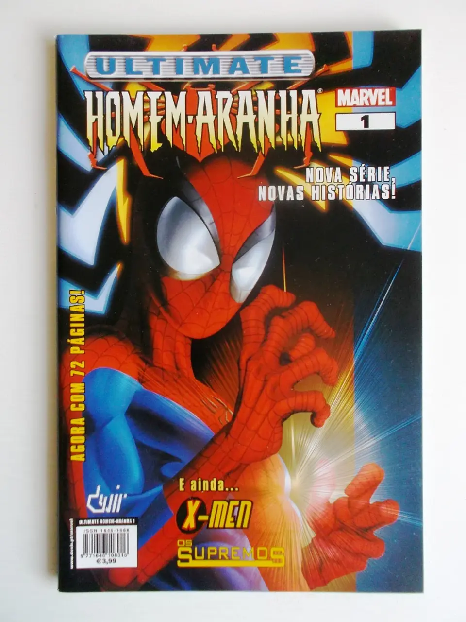 Ultimate Homem Aranha 01 - Homem Aranha / X-Men / Os Supremos | Marvel Comics Portugal 1